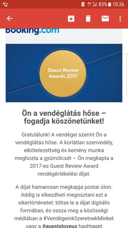 Kincses Vendeghaz Hotel Balatongyörök Esterno foto